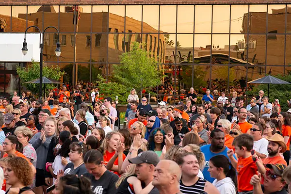 Massillon Tigers Pep Rally Downtown